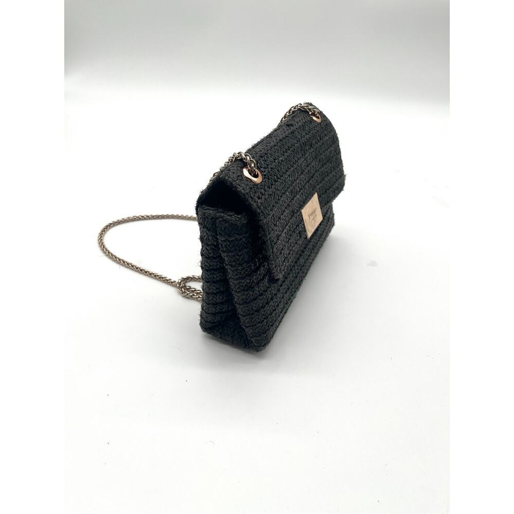 DUNE LONDON Woven Straw, Chain Link Bag - Picture 4 of 9